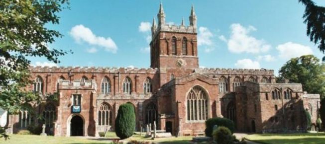 Crediton church