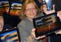Vicki Carah with West Exe's recently launched App