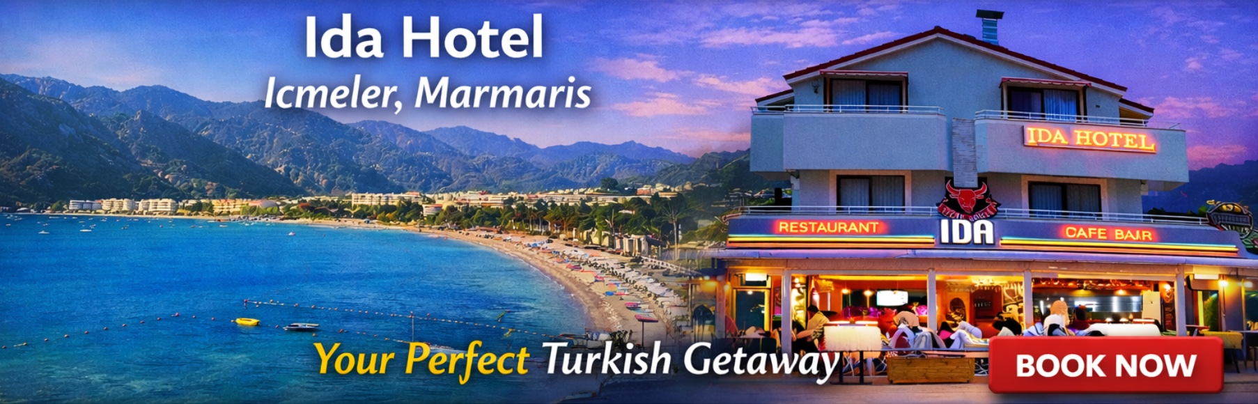Hotel in Icmeler, Marmaris, Turkey