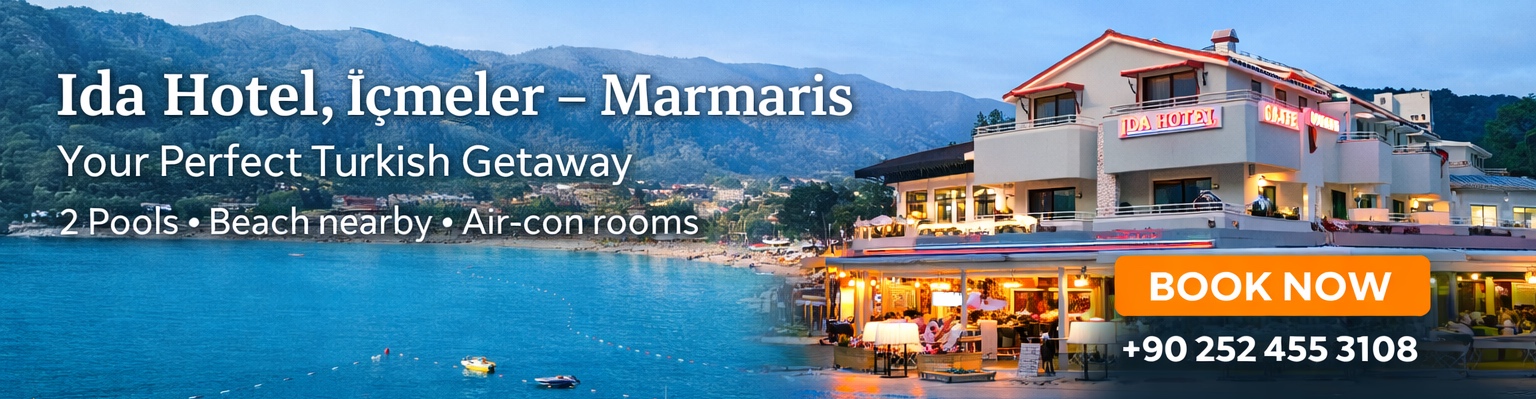 Ida Hotel, Icmeler, Marmaris in Turkey
