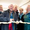 Pictured with Cllr Pook, is (from left) EDDC deputy leader Cllr Susie Bond; Cllr Ben Ingham, EDDC Leader; Jamie Buckley, EDDC’s engagement and funding officer and Chris Pickles from Beer Men’s Shed.