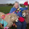 Deborah Custance Baker launches the longest knitting bunting challenge for Devon County Show 2020, the 125th Show