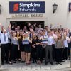 Devon-based Simpkins Edwards is celebrating with its team after being accredited as one of the UK’s ten best accountancy employers by judges at the British Accountancy Awards (BAAs). 