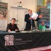 Tom Jones, Robin Hogg and Dr Phil Bratby at CPRE Devon's recent housing seminar in Tavistock 