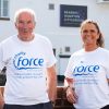 Chris Hampton and Rachel Littlewood, who are taking part in a charity half marathon