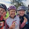 FORCE Autumn Storm cyclists enjoying a refreshment break