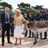 HRH Duchess of Cornwall with Mike Baker CEO. Photo: The Donkey Sanctuary 