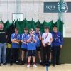 The Space Raiders team which won the Exeter City FC One Game One Community Group futsal tournament. Photo: Alan Quick