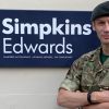 Jean-Paul Quertier, Lt Col in the Army Reserves and partner at Exeter-based Chartered Accountancy firm Simpkins Edwards