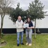 Mr Peter being awarded his winners certificate
