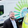 Michael Maltby, Jurassic Fibre CEO, with Stephen Osborne, Director of Construction, on site in Exeter.