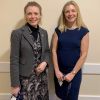 Carrie McMillan and Chloe Fox of the South West Teacher Training