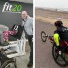 London Marathon wheel chair campion Sarah Piercy, trained by Fit20 