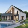 Modern mansion with pool and lots of land