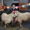 Melvyn Britton takes up the knitting challenge with his Dartmoor Longwools