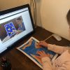Child learning at home with Microsoft Teams