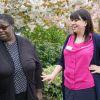 Heart2Heart participant Allison with her Hospiscare nurse Harriet