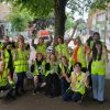 Some of volunteers who joined the Neighbourhood Action Day North and South Street in Exeter.