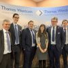 Steve Cresswell (left) with other members of the Thomas Westcott Charities and Not for Profit team