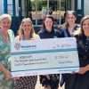 Taylor Wimpey and Hospiscare employees at the charity's headquarters in Exeter.
