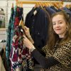 Exeter University student Niamh O'Riordan-Mitchell volunteers in the Children’s Hospice South West charity shop in Sidwell Street, Exeter. Picture: Tim Lamerton Photography 