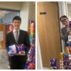 The team at Co-op Funeralcare Exeter collected over 200 eggs for the Bags of Hope appeal.