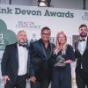 Photo caption: Greg Parsons, chair of Food Drink Devon with the 2025 People's Choice Award ‘Hospitality Venue of the Year’ The Cottage Hotel and Andrew Ward, Empire Services