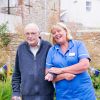 Nurse and patient at the Kings House Day Hospice
