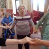  Residents at RMBI Home Cadogan Court feel the rhythm on BBC Music Day.