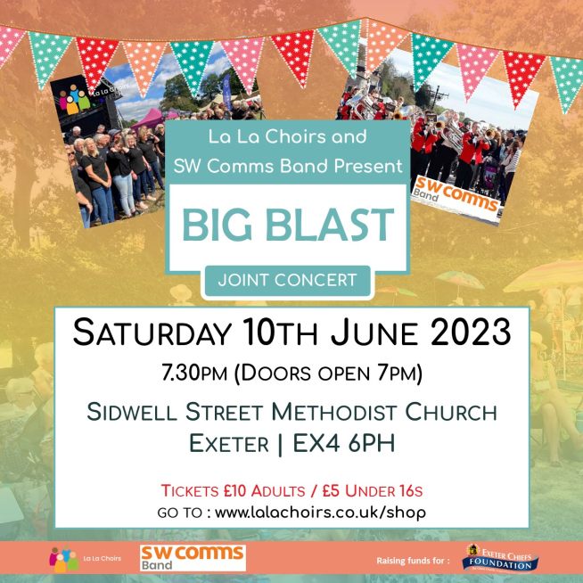 Big Blast concert poster