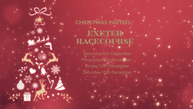 🎄 Christmas Parties at Exeter Racecourse – just 4 Dates Available 🎄