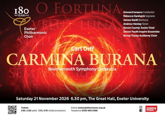 EPC Concert Poster 2027 Carmina Burana