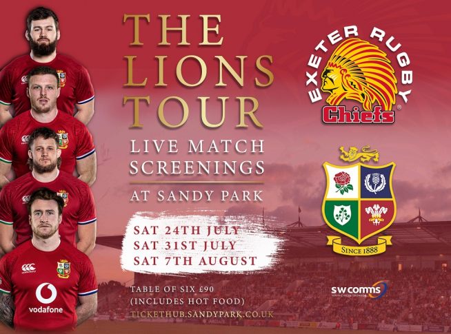 The Lions Tour Screening at Sandy Park
