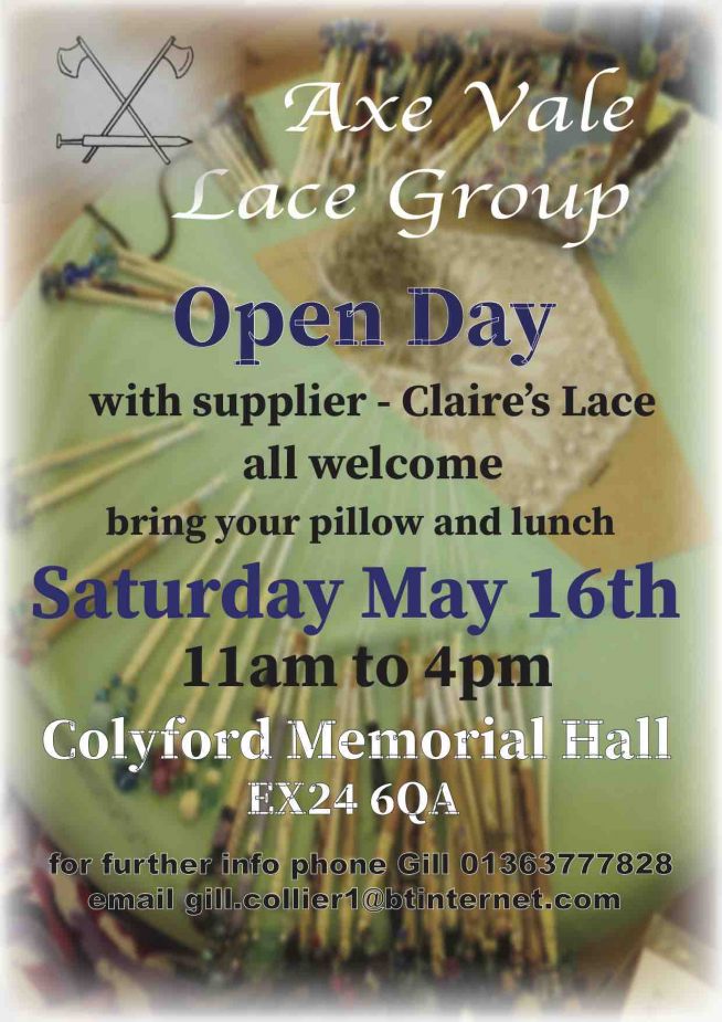 Axe Vale Lace Group Open Day