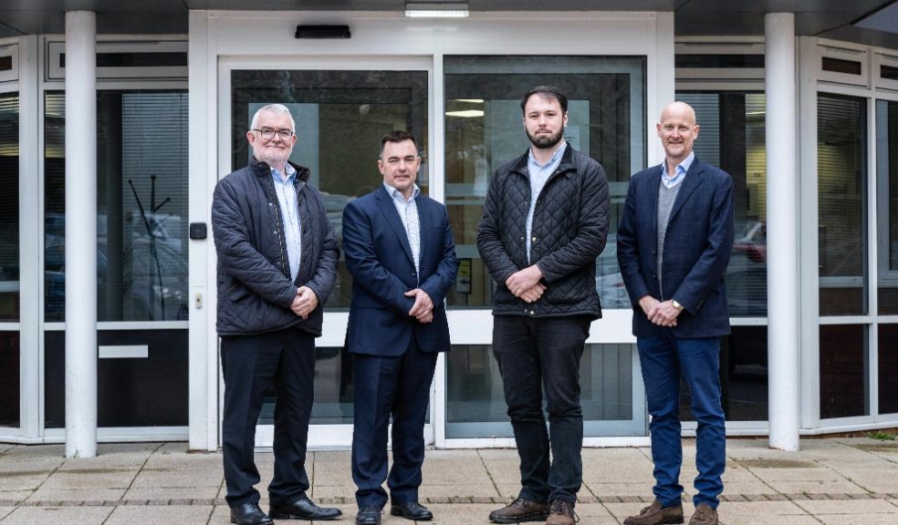 L=R: Ian Pitt, Ed Vereker, Ed Shuttleworth, James Bailey, Bruton Knowles Exeter Office