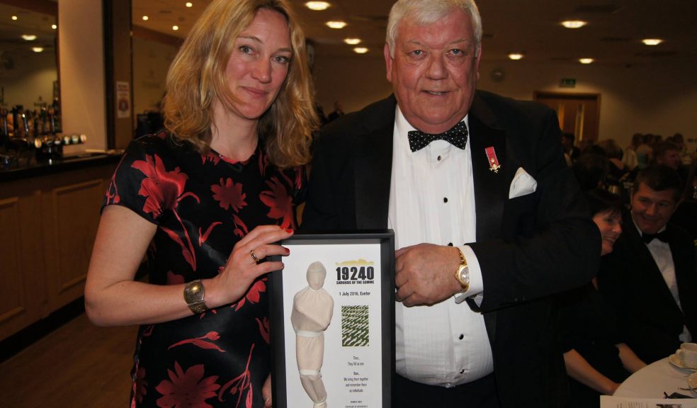 Mel Bradley MBE and Tony Rowe OBE