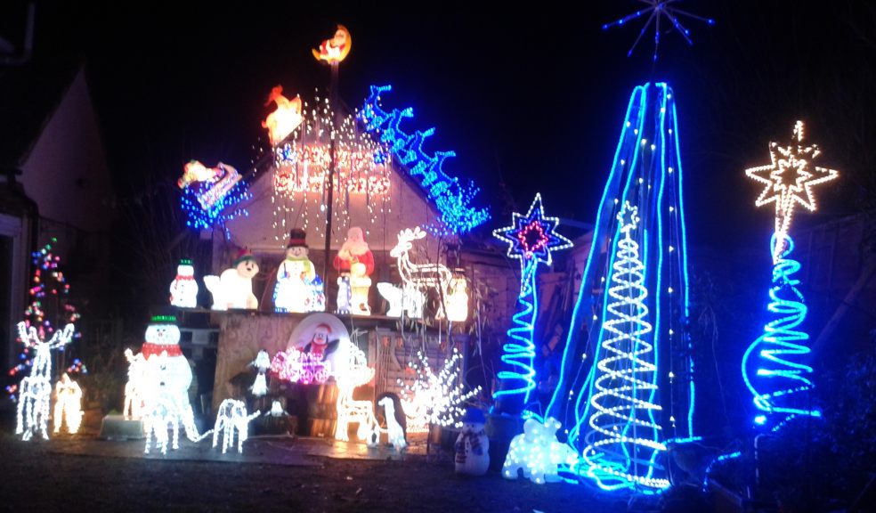 Andrew Cleave's Thorverton Christmas lights