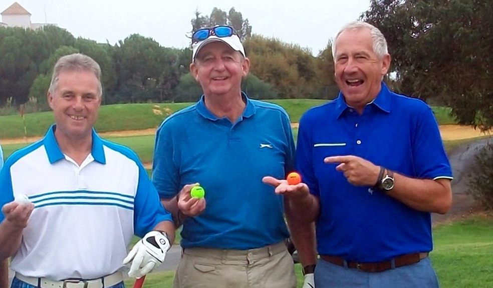 Winning Visiting Team (left to right) Rich Stevens, Andrew Vickery, Chris Hazlewood