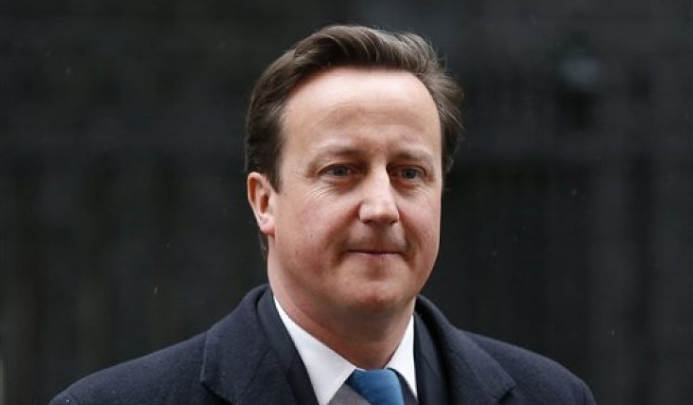 FILE This Wednesday, April 25, 2012 file photo shows Britain's Prime Minister David Cameron walking from number 10 Downing Street to attend Prime Minister's Questions at the Houses of Parliament in London. Goodbye Britain? For the European Union, a once-unthinkable question is looking more like a real possibility with each new grinding week of economic crisis. The reason is that bad times are forcing the 17 EU nations that use the euro currency to move ever closer toward some kind of United States of Europe _ one that could make decisions about how much member countries spend and how much tax they collect. If ever Britain had a nightmare, that's it. (AP Photo/Matt Dunham)