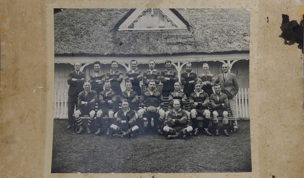 Rugby team photo