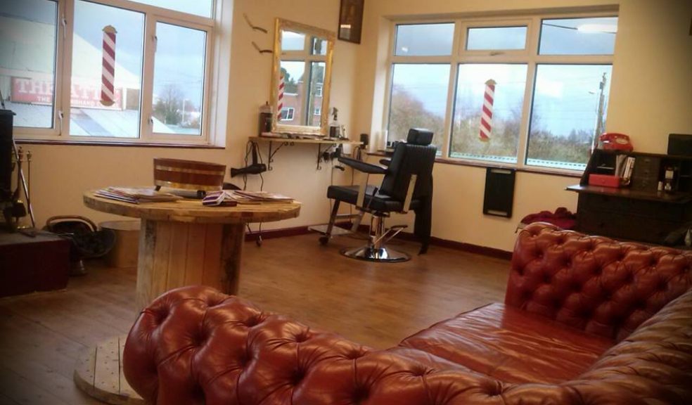 Inside Jukes Barbershop