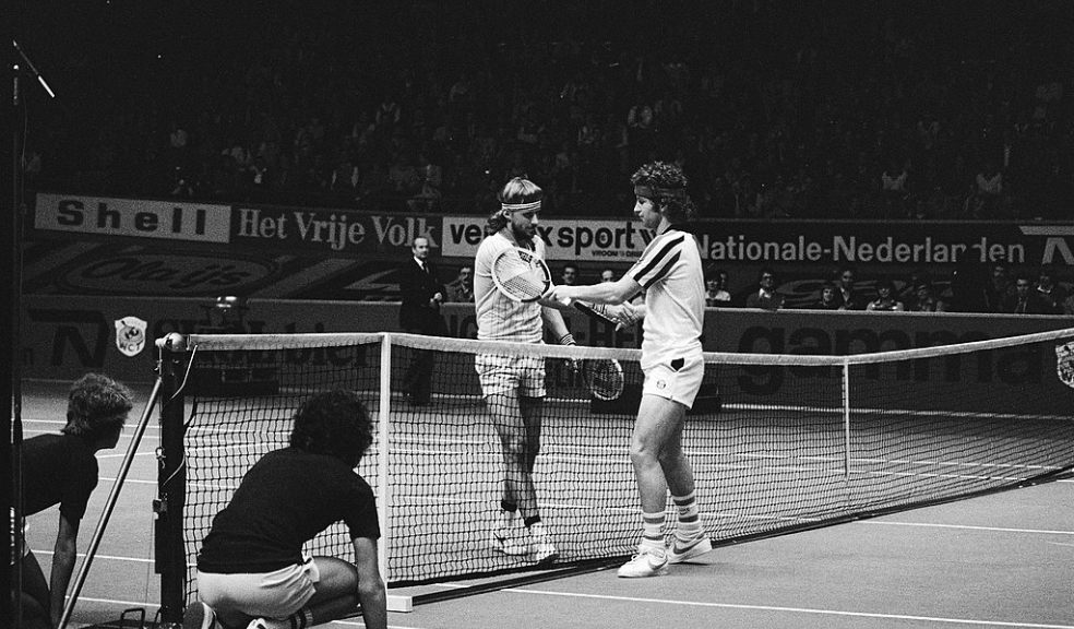 Björn Borg and John McEnroe