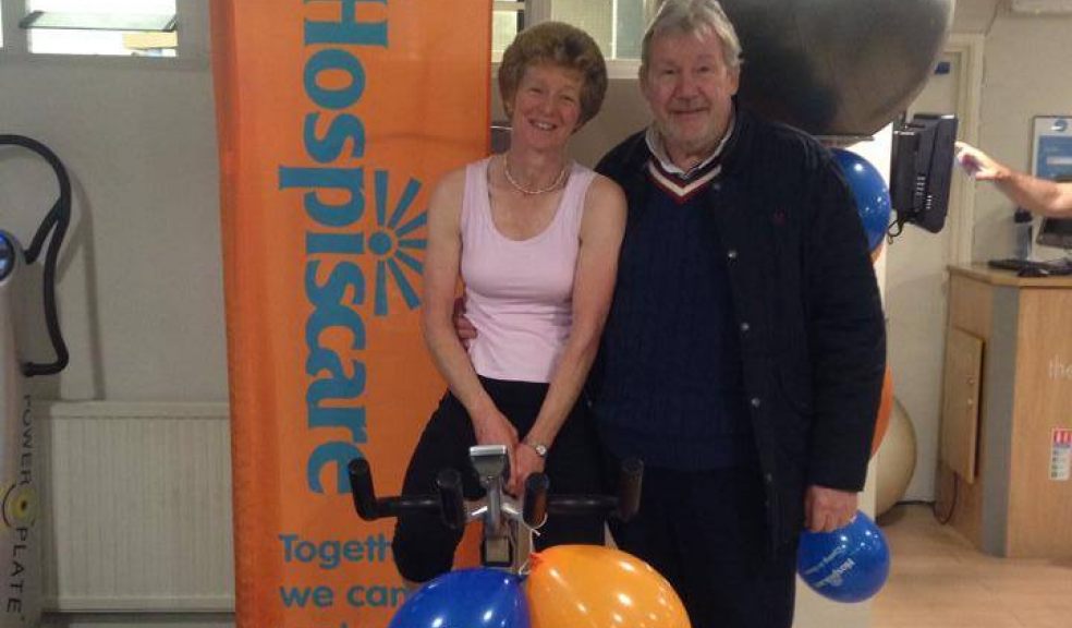 Member Gill Whitehead with Club President Hilary Weatherley