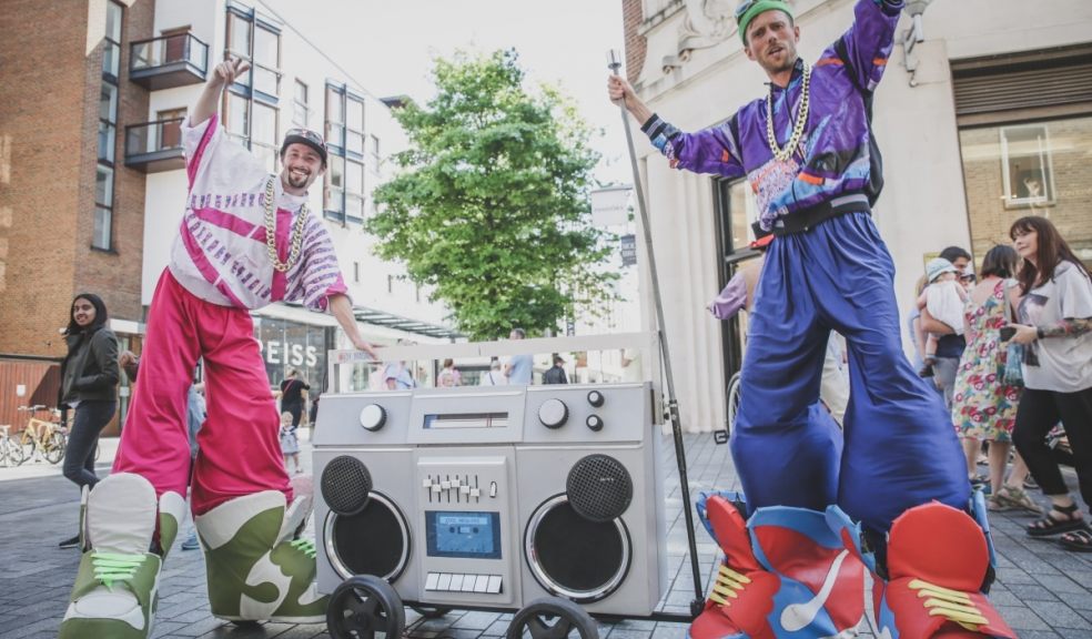 Photo of The B-Boys from ESAF19, taken by Rhodri Cooper