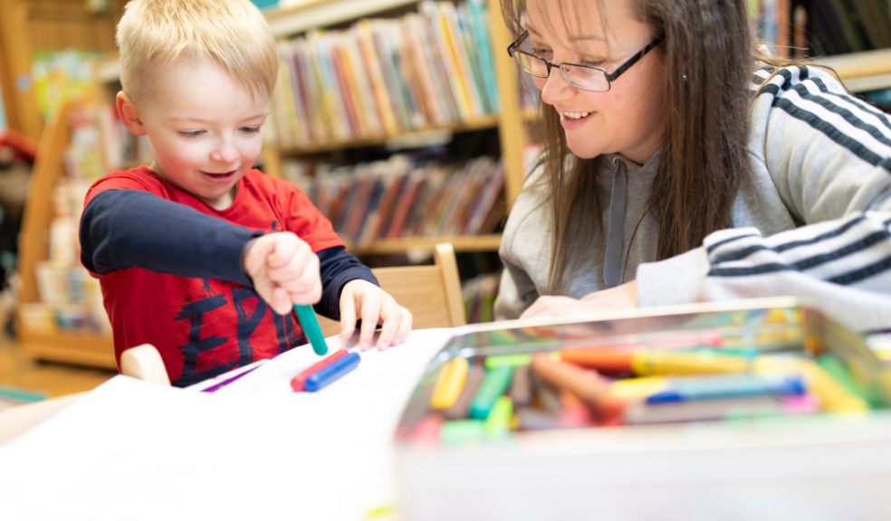 Children and families enjoying support groups at Home-Start Exeter, East & Mid Devon