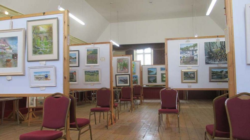 exhibition of paintings