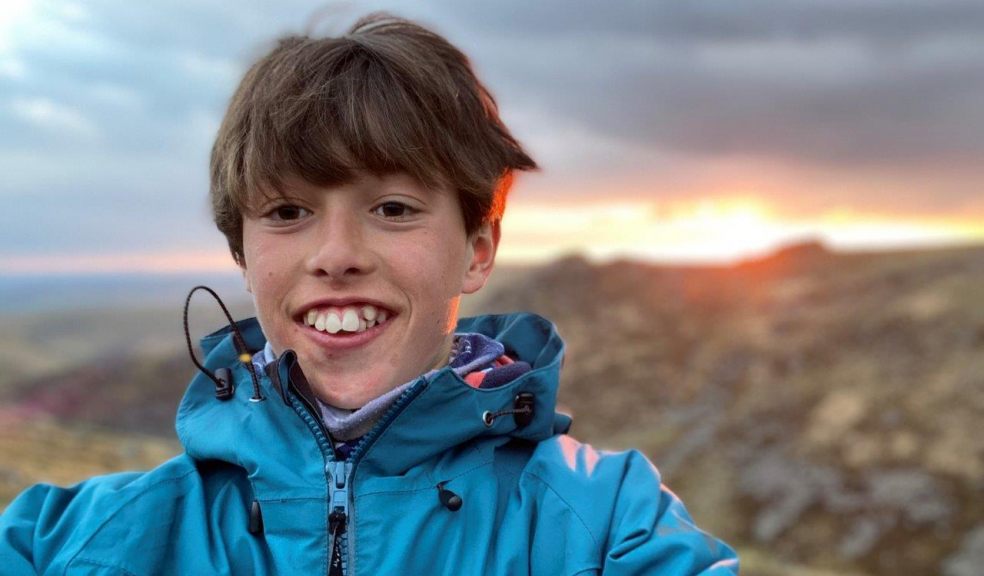 Year 8 pupil Jack. Students selected to share their views on climate change for Good Energy