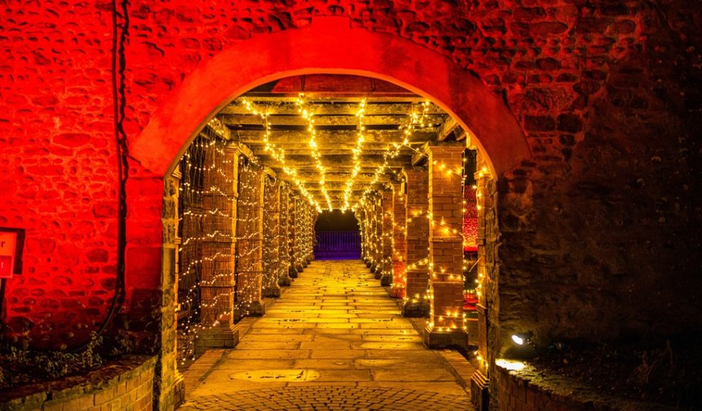 Connaught@Christmas lights Connaught@Christmas illuminated gardens in Sidmouth