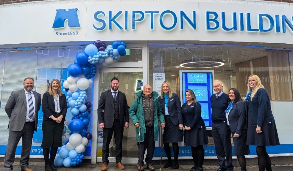 Skipton team with Nicola Wheeler from InExeter and special guest Harry Burfitt.