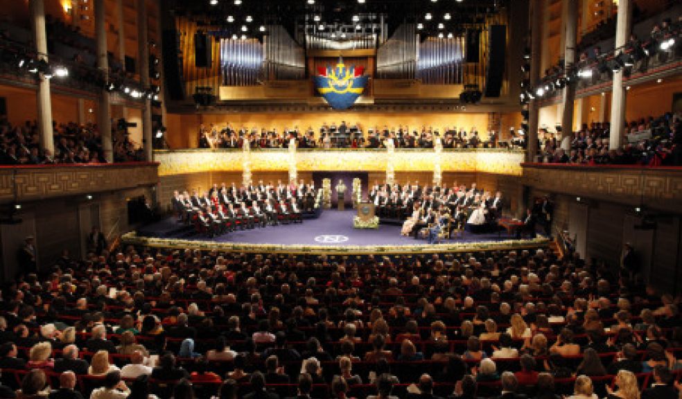 Nobel prize cermony © The Nobel Media 2011 Photo: Frida Westholm